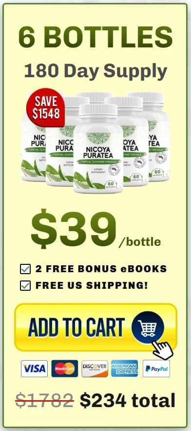 Nicoya PuraTea order